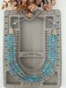 Regal Mermaid Aura Bead Necklace