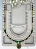 Elegant Jasper Pendant Necklace with Unique Bead Design