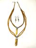 Handcrafted Citrine Stone Pendant Necklace